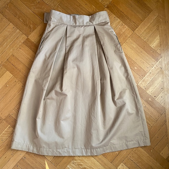 Sandro Viveta Trench Midi Skirt (Skort) - Picture 7 of 7